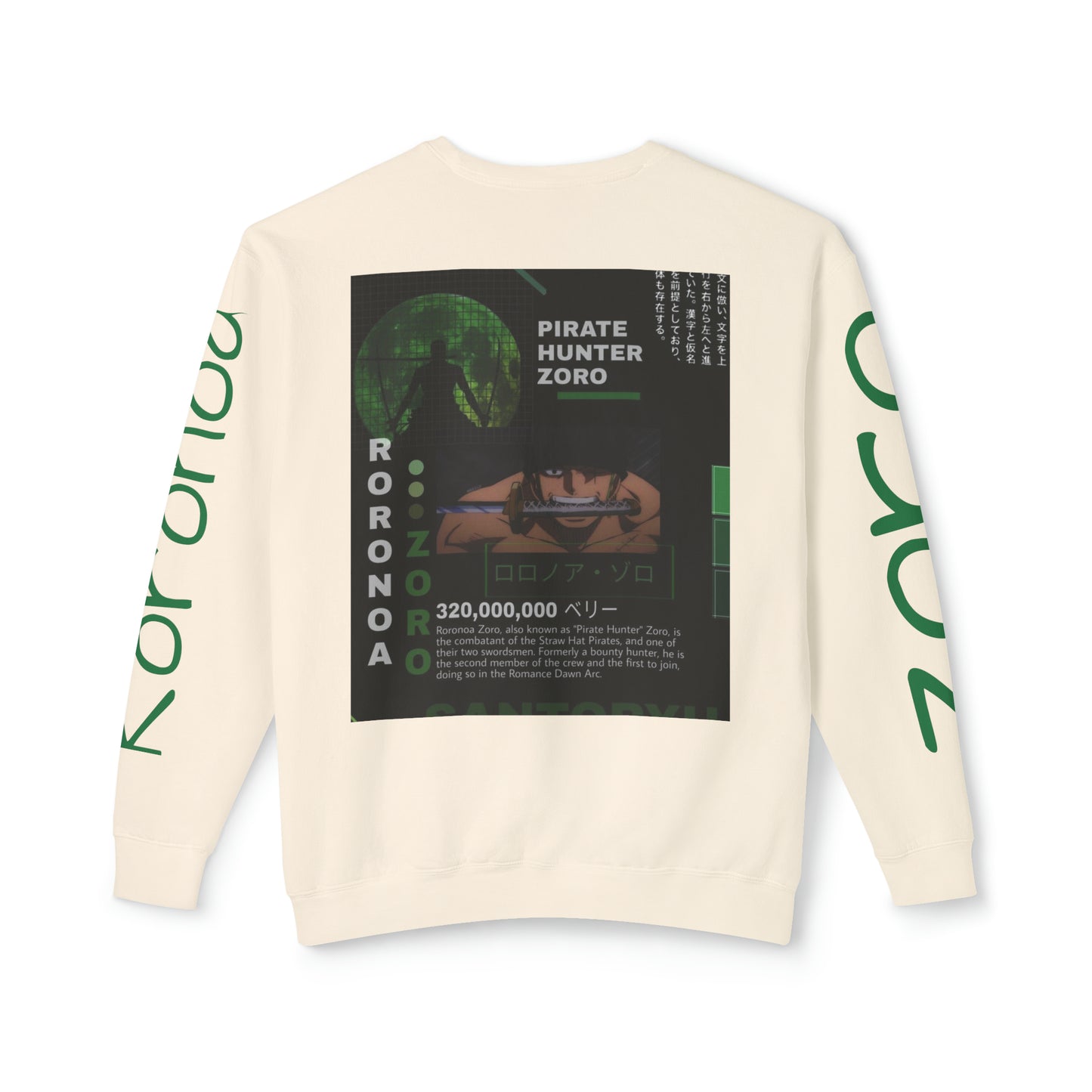 Roronoa zoro Sweatshirt