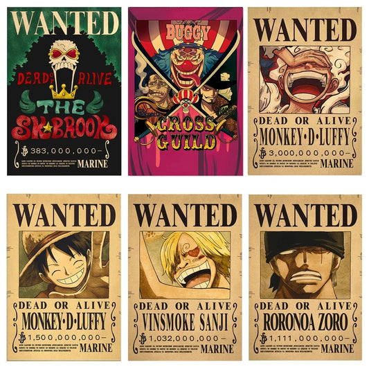 Bounty Wanted Posters