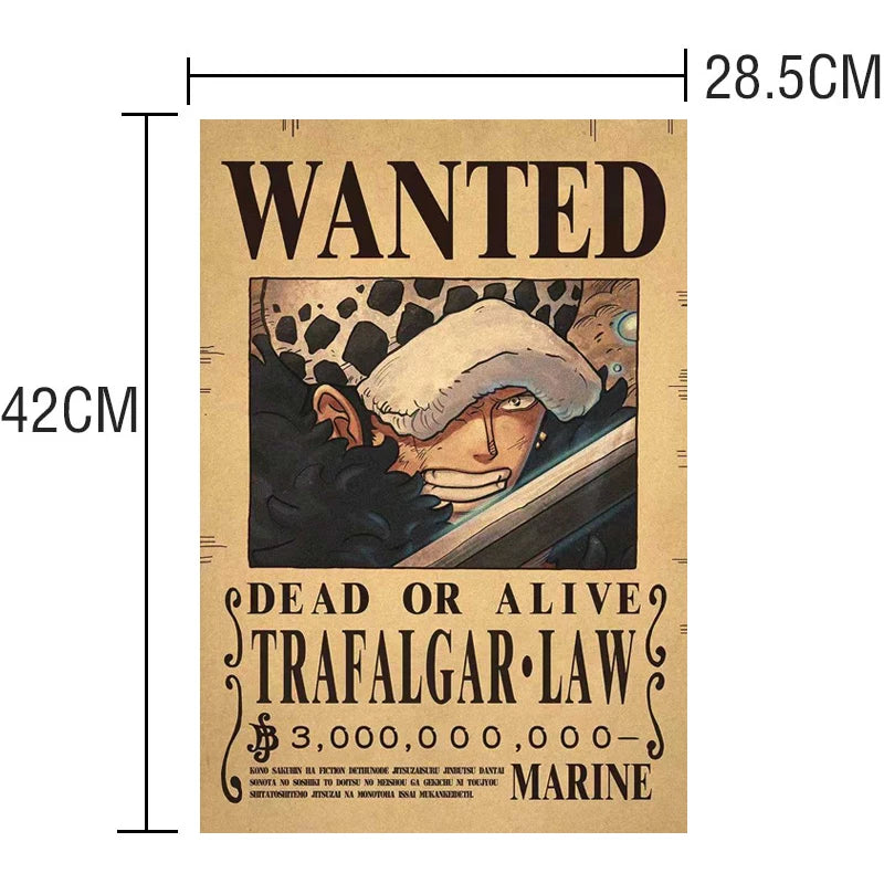 Bounty Wanted Posters