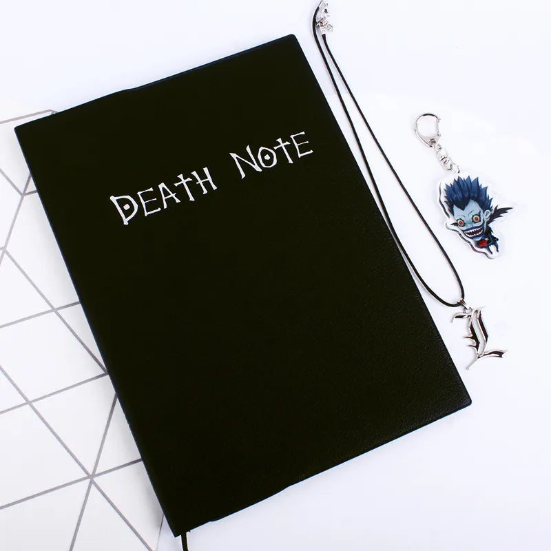 Death Notebook With Feather Pen